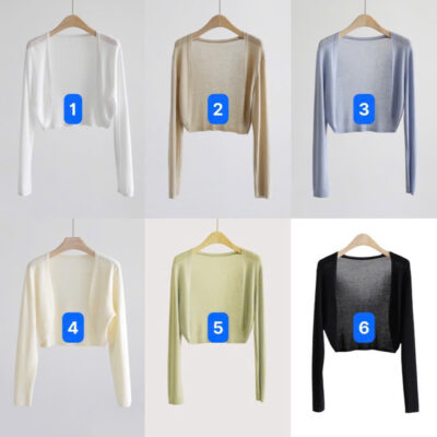 ÁO CARDIGAN MỎNG 220311