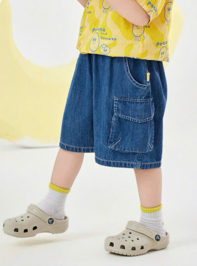 QUẦN SHORT JEAN BÉ TRAI 100805