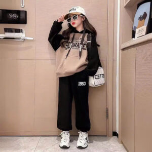 BỘ HOODIE NỈ CHO BÉ 241115