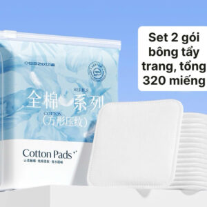 SET 2 GỐI BÔNG TẨY TRANG 220834