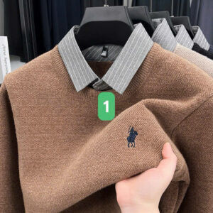 ÁO NAM PHỐI CỔ SƠ MI 291250