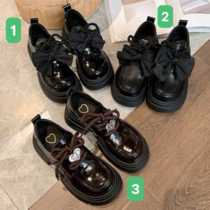 GIÀY LOAFER NỮ ĐẾ CAO 041239